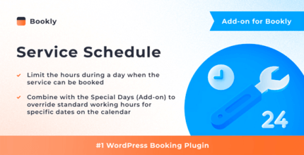 Bookly Service Schedule Add-on 3.5