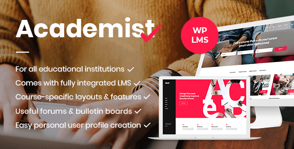 Academist 1.13 NULLED – Education & Learning Management System Theme