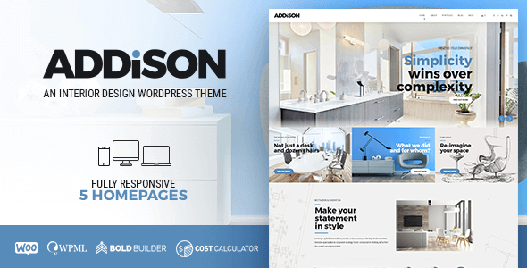Addison 1.3.7 – Architecture & Interior Design Theme