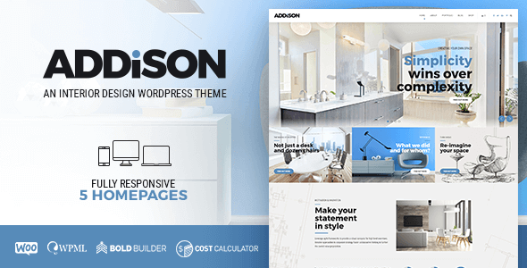 Addison 1.4.4 – Architecture & Interior Design Theme