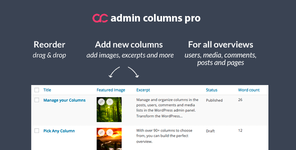 Admin Columns Pro 6.4.7 + Addons