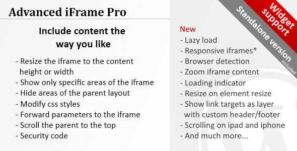 advanced-iframe-pro advanced-iframe-pro