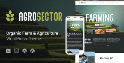 Agrosector 1.4.9 NULLED – Agriculture & Organic Food