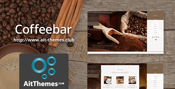 AIT Coffebar 2.0.7 – Fullscreen WordPress Theme