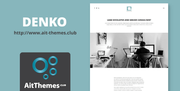AIT Denko 2.0.10 – Smart Template for Consultants Freelancers Small and Medium Enterprises
