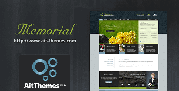 AIT Memorial 2.0.9 – Funeral WordPress Theme