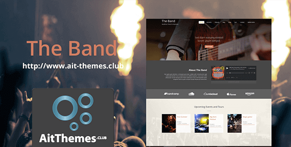AIT Band 2.0.8 – Theme for Bands & Musicians