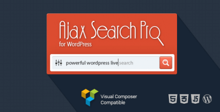 Ajax Search Pro for WordPress 4.24.1 – Live Search Plugin