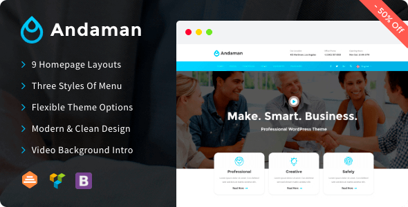 Andaman 1.1.6 – Creative & Business WordPress Theme