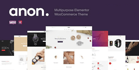 Anon 2.2.10 – Multipurpose Elementor WooCommerce Themes