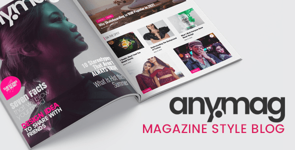 Anymag 2.8.0 – Magazine Style WordPress Blog