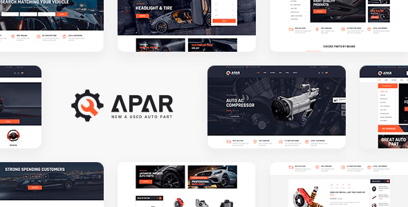 Apar 1.0.6 – Auto Parts WordPress Shop Theme