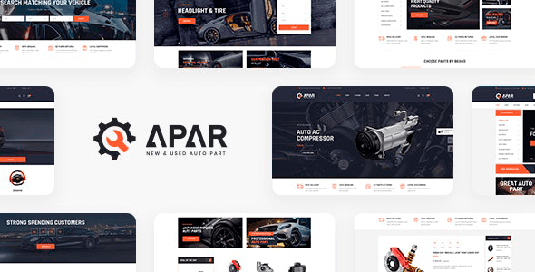 Apar 1.1.1 – Auto Parts WordPress Shop Theme