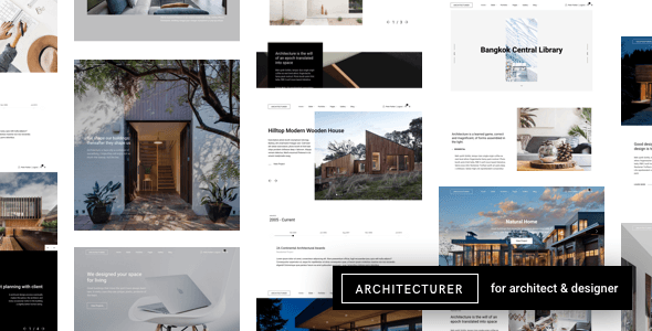 Architecturer 3.8.6 NULLED – Interior Design & Architecture WordPress