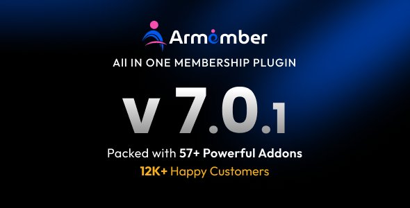 ARMember 7.0.1 NULLED – WordPress Membership Plugin