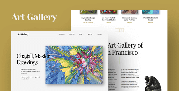 Arte 1.1.4 – Art Gallery WordPress Theme