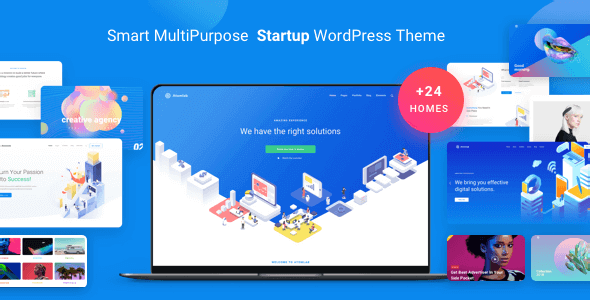 Atomlab 2.2.2 – Multi-Purpose Startup WordPress Theme