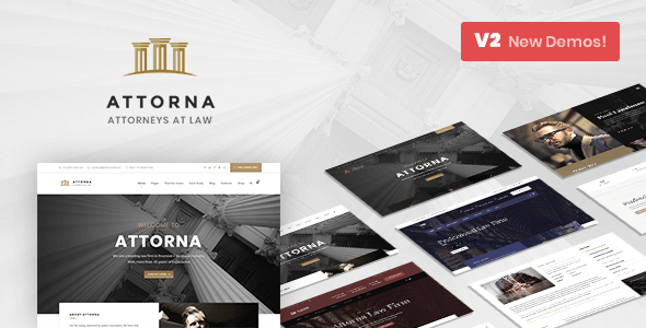 Attorna 3.0.2 NULLED – Law, Lawyer & Attorney