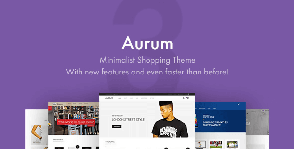 Aurum 3.30 – Minimalist Shopping Theme