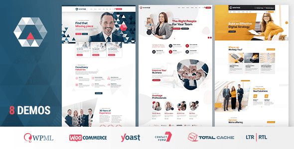 Avantage 2.4.1 – Business Consulting WordPress Theme