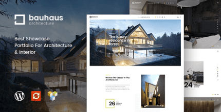 Bauhaus 1.2.6 – Architecture & Interior WordPress Theme