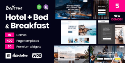 Bellevue 3.5.4 – Hotel + Bed & Breakfast Booking Theme