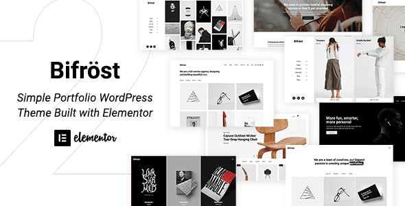 Bifrost 2.2.9 – Simple Portfolio WordPress Theme