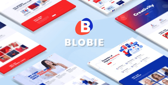 Blobie 1.7 – Multiconcept Creative WordPress Theme