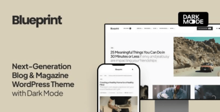 Blueprint 1.1.0 NULLED – Next-Generation Blog & Magazine Theme