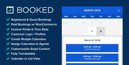 Booked 2.4.3 – Appointment Booking for WordPress