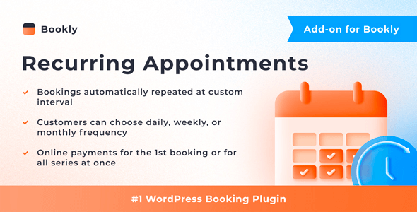 Bookly Recurring Appointments Add-on 6.0