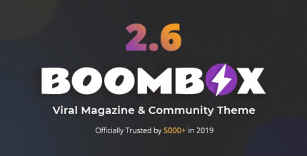 BoomBox 2.8.4 NULLED – Viral & Buzz WordPress Theme