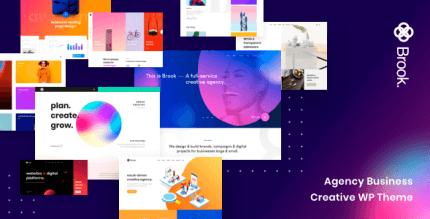 Brook 2.7.0 – Creative Multipurpose WordPress Theme