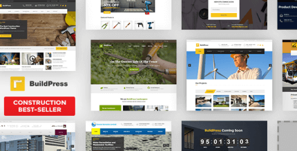 BuildPress 5.6.9 NULLED – Construction Business WP Theme