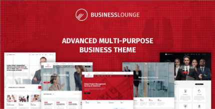 Business Lounge 1.9.18 NULLED – Multi-Purpose Business & Consulting Theme