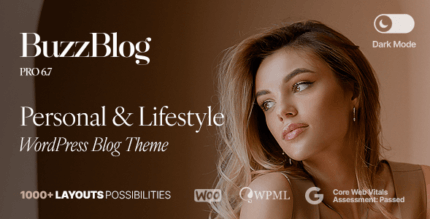 Buzz 6.7.6 – Lifestyle Blog & Magazine WordPress Theme