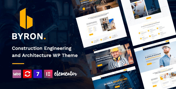 Byron 1.20 – Construction and Engineering WordPress Theme