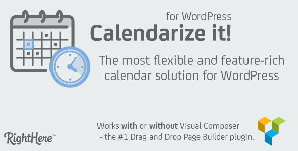 Calendarize it! 4.9.998.101115 – Calendar Solution for WordPress + Addons