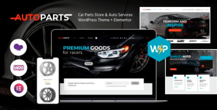 AutoParts 1.6.0 NULLED – Car Parts Store & Auto Services WordPress Theme
