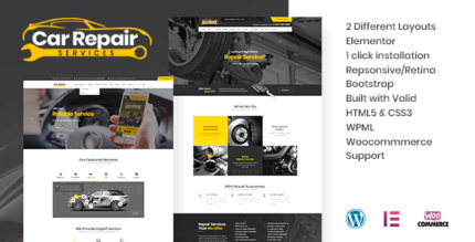 Car Repair 5.3 NULLED – Services & Auto Mechanic WordPress Theme