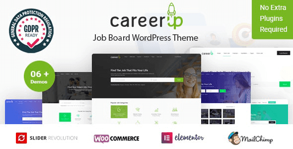 CareerUp 2.3.35 – Job Board WordPress Theme