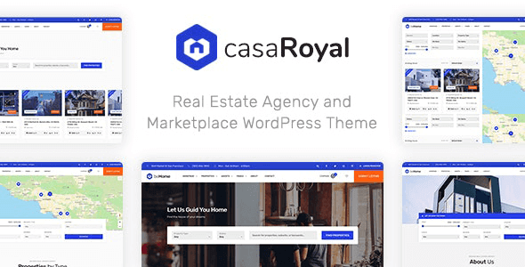 casaRoyal 1.1.5 – Real Estate WordPress Theme