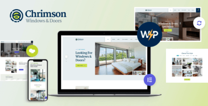Chrimson 2.0.0 – Windows & Doors Services Store WordPress Theme + Elementor