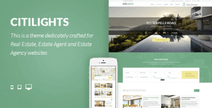 CitiLights 3.7.1 – Real Estate WordPress Theme