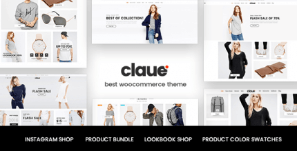 Claue 2.2.2 – Clean Minimal WooCommerce Theme