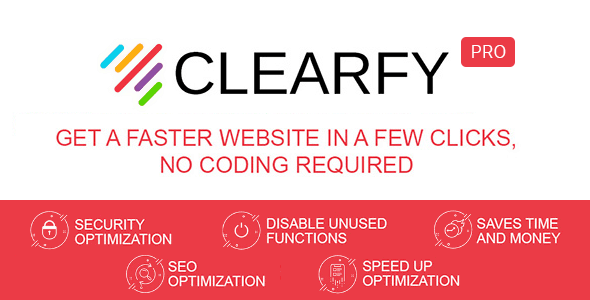 Clearfy 2.1.9 NULLED + Business Package 1.4.4