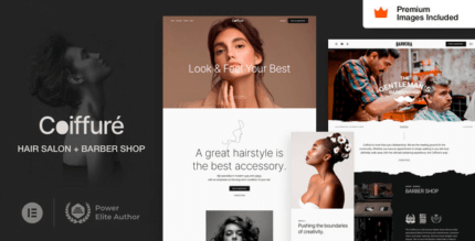 Coiffure 3.1 NULLED – Hair Salon & Barber WordPress Theme