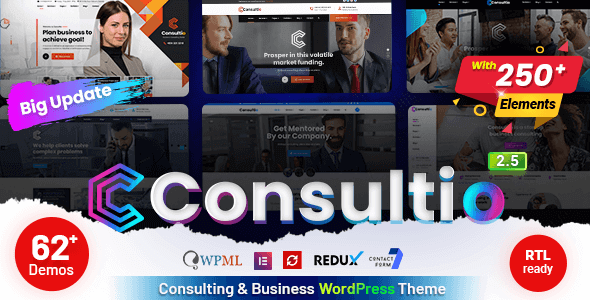 Consultio 3.2.4 – Consulting Business WordPress