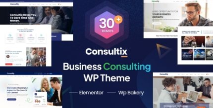 Consultix 4.0.0 – Business Consulting WordPress Theme