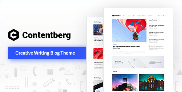 Contentberg 3.0.1 – Blog & Content Marketing Theme